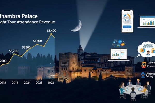 alhambra palace night tour attendance revenue